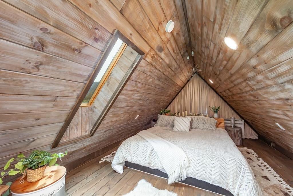Romantic A-Frame Private Hottub Firepit Neargsmnp 塞维尔维尔 外观 照片